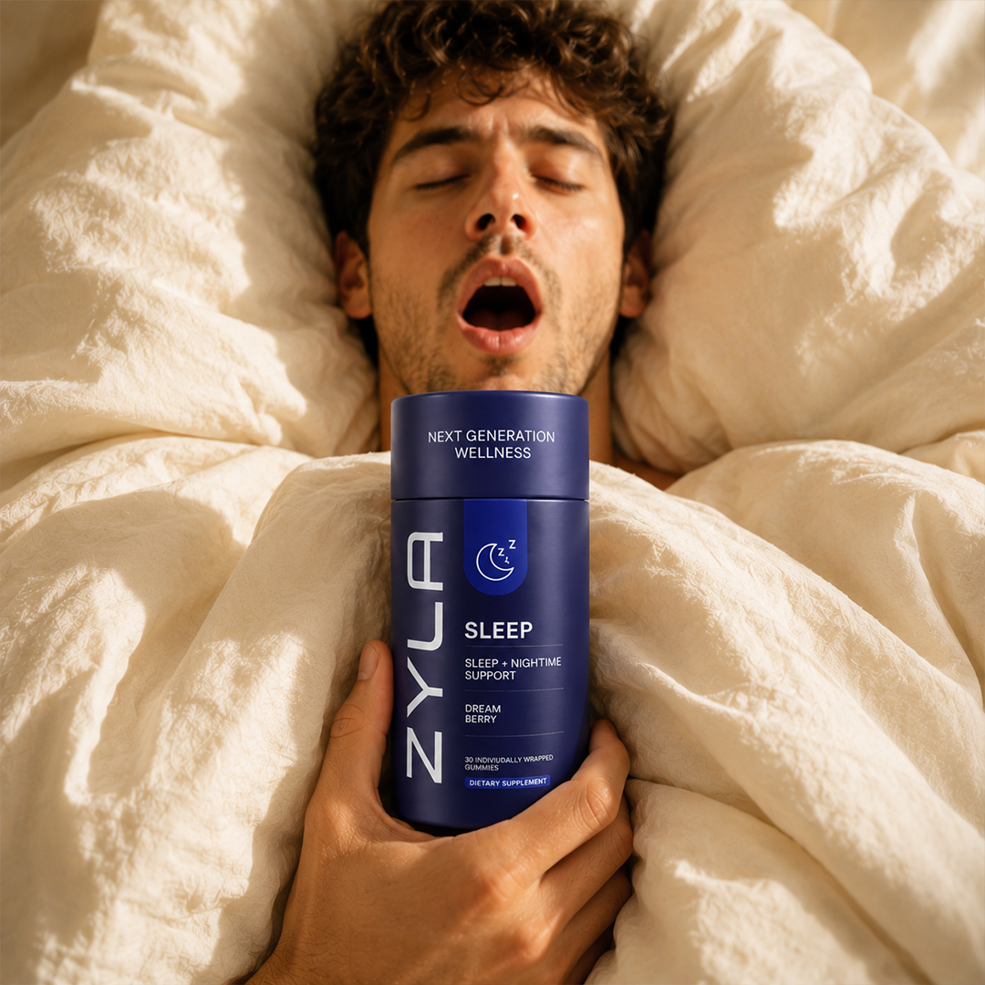 ZYLA Sleep Gummies – Sleep & Nighttime Support | Dream Berry | 30 Individually Wrapped Gummies