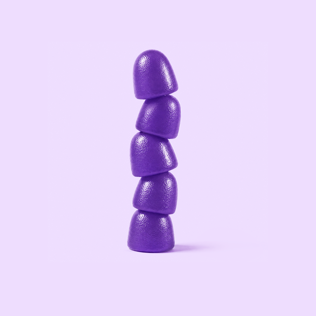 ZYLA Chill Gummies – Calm & Stress Support | Berry Lavender Chill | 30 Individually Wrapped Gummies