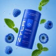 ZYLA Focus Gummies – Focus & Study Support | Blue Raspberry Rush | 30 Individually Wrapped Gummies