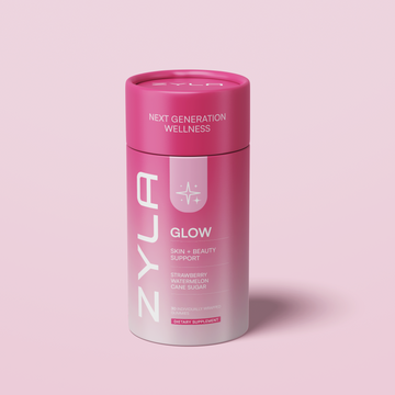 ZYLA Glow Gummies – Skin & Beauty Support | Strawberry Watermelon Splash | 30 Individually Wrapped Gummies