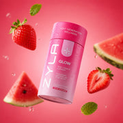 ZYLA Glow Gummies – Skin & Beauty Support | Strawberry Watermelon Splash | 30 Individually Wrapped Gummies
