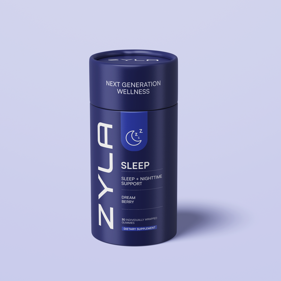 ZYLA Sleep Gummies – Sleep & Nighttime Support | Dream Berry | 30 Individually Wrapped Gummies