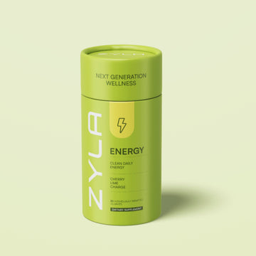 ZYLA Energy Gummies – Clean Daily Energy Support | Cherry Lime Charge | 30 Individually Wrapped Gummies